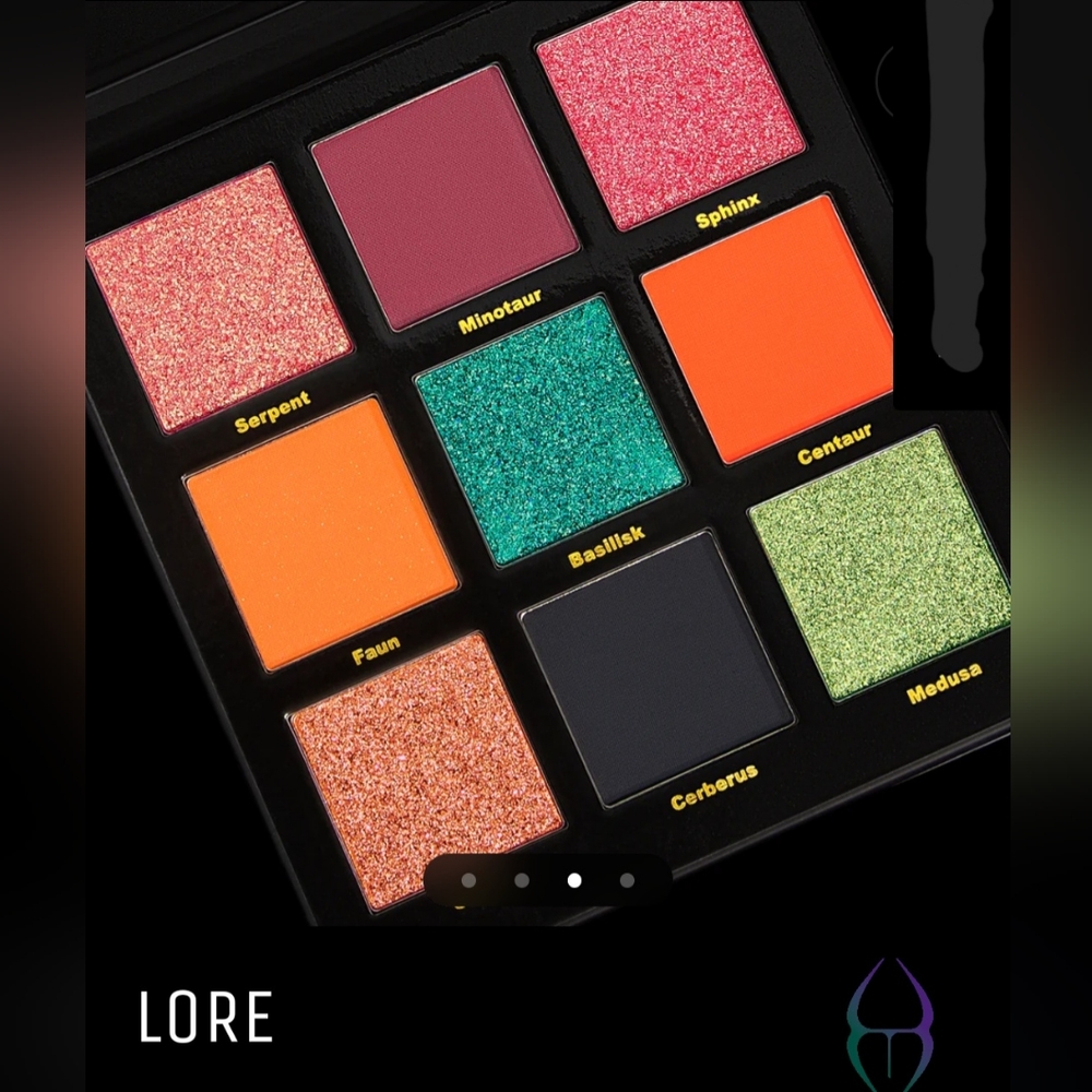 NIB - Unearthly Cosmetics Eyeshadow Palette - LORE